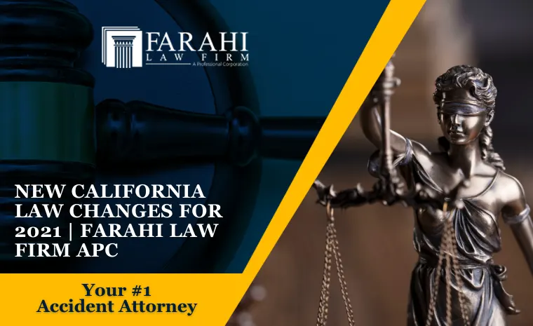 California law changes 2021