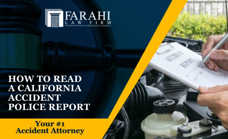 california accident police report