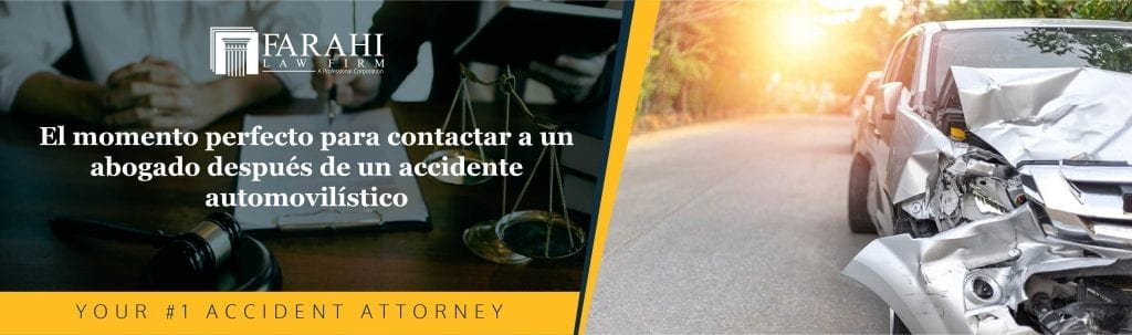 El momento perfecto para contactar a un abogado después de un accidente automovilístico El momento perfecto para contactar a un abogado después de un accidente automovilístico