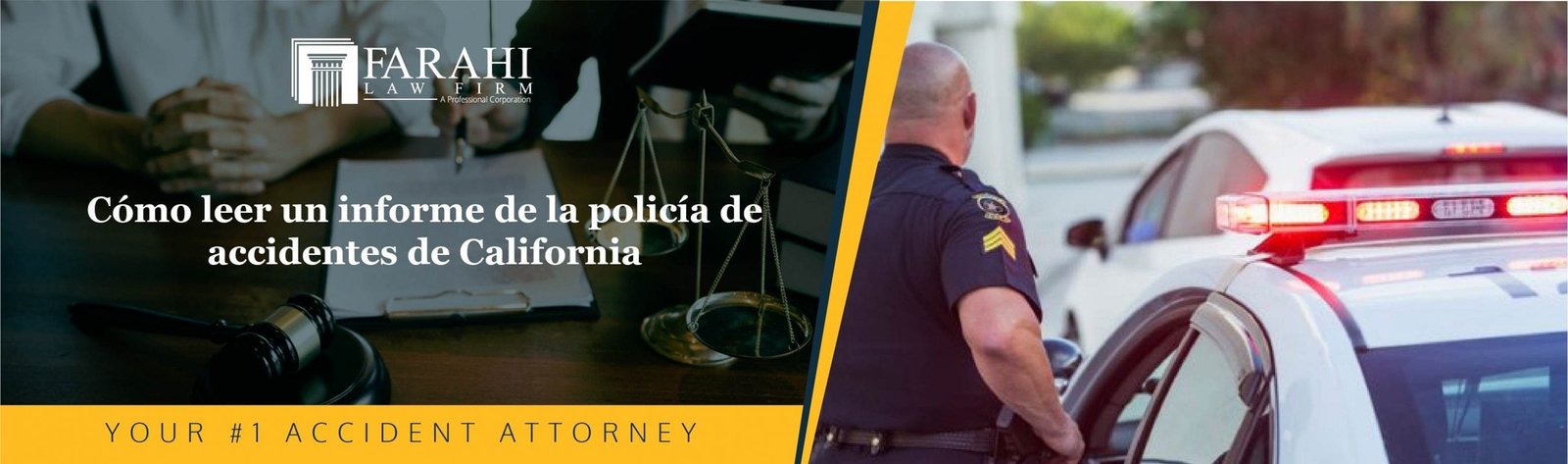 Infografía sobre cómo leer un informe policial de accidentes de tránsito de California