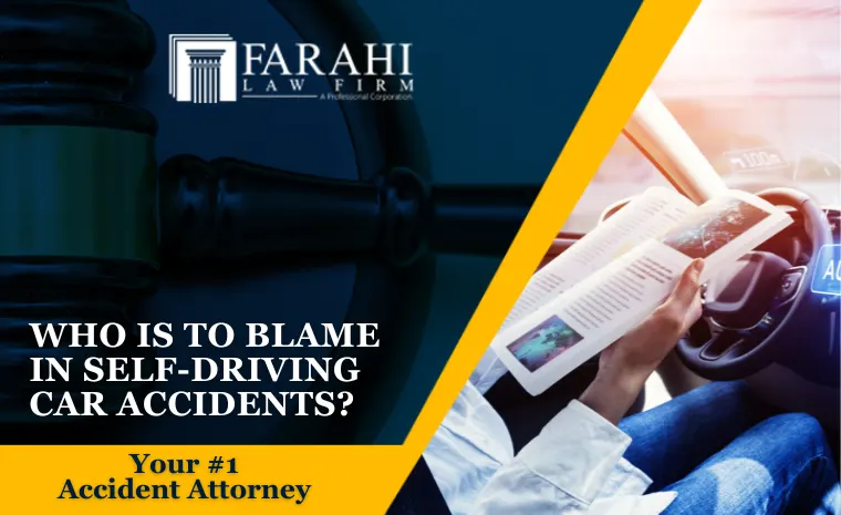 blame in self driving car accidents