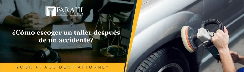 ¿Cómo elegir un taller mecánico después de un accidente?