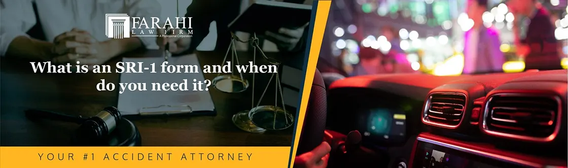 What is an SR-1 form and when do you need it