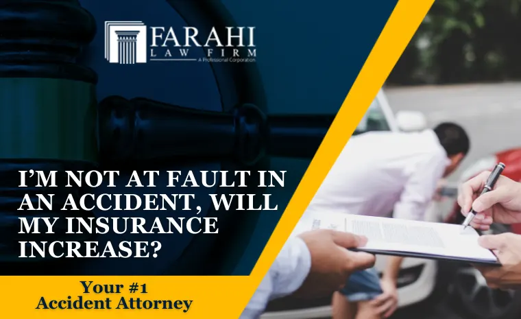 not at fault in an accident