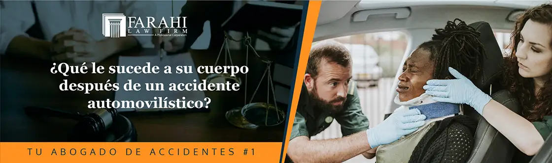 Que le pasa a su cuerpo tras un accidente vehicular Qué le pasa a su cuerpo tras un accidente vehicular