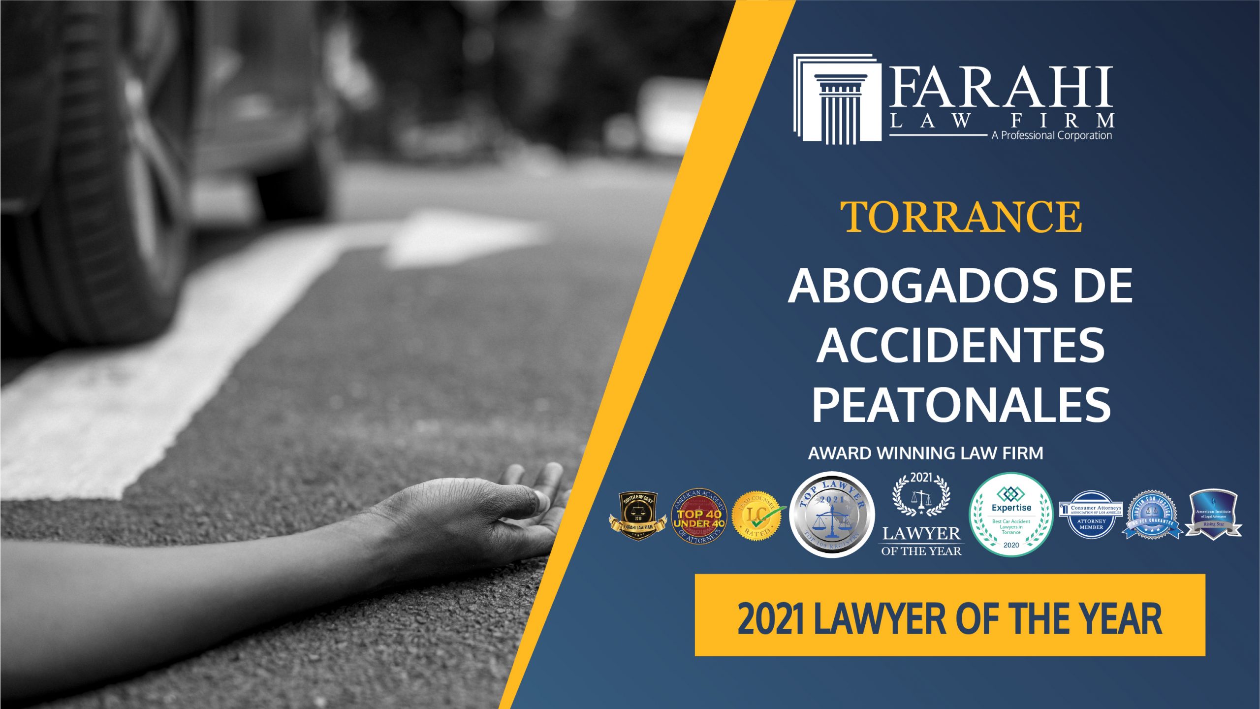 Spanish Pedestrian Accident Lawyers in Torrance