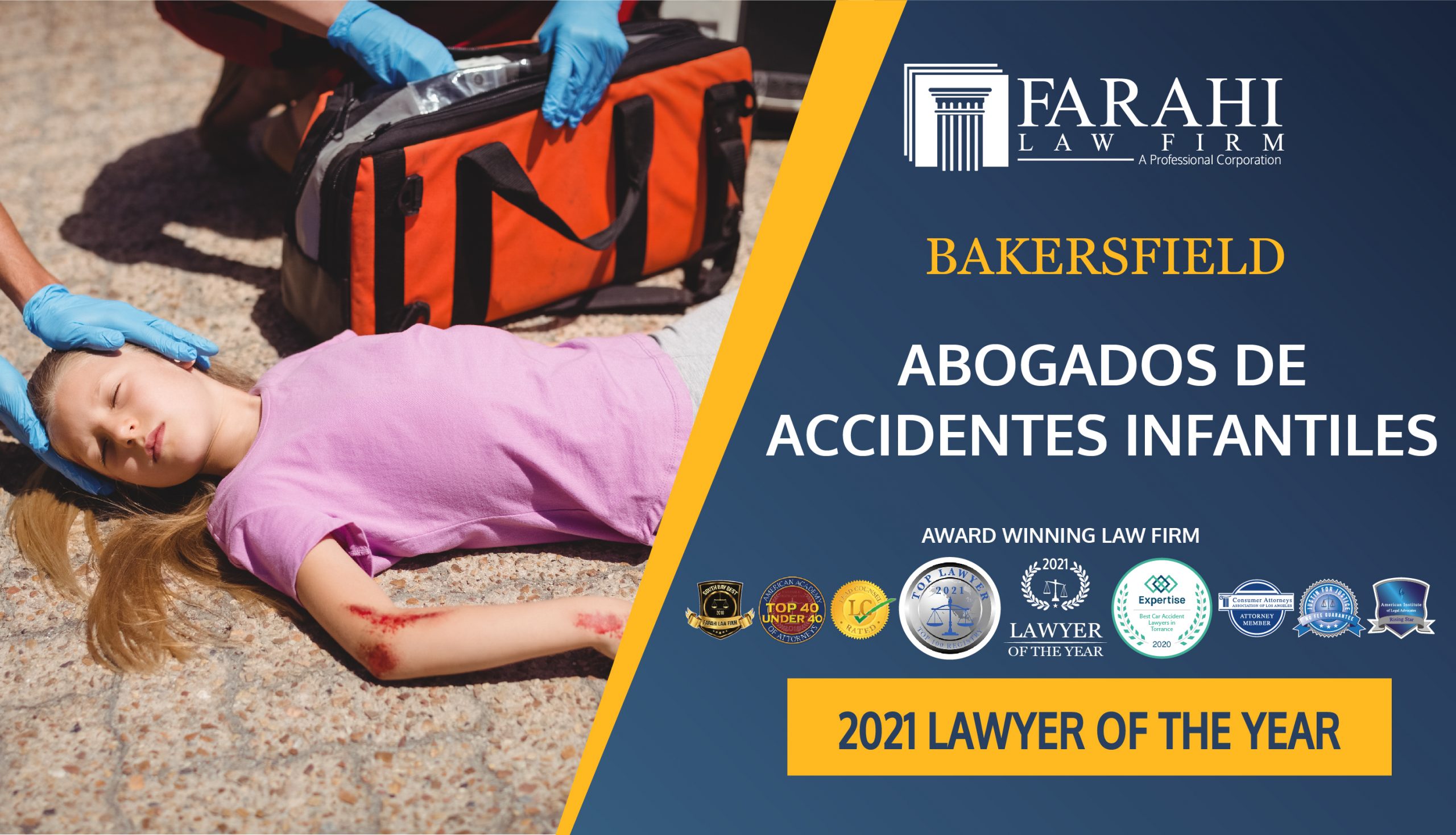 Spanish Child Injury Lawyers in Bakersfield
