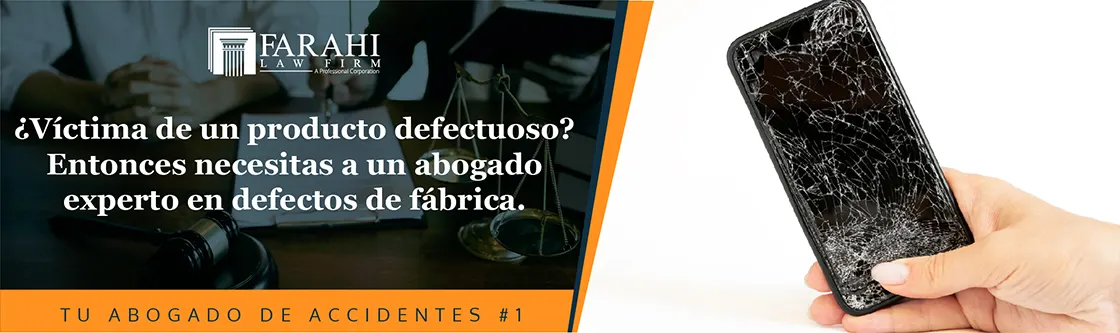 Abogado de productos defectuosos