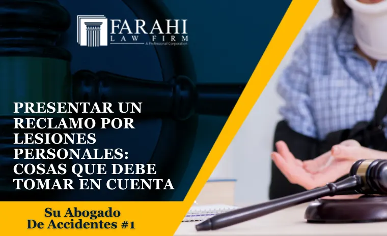 Abogados de Lesiones Personales california