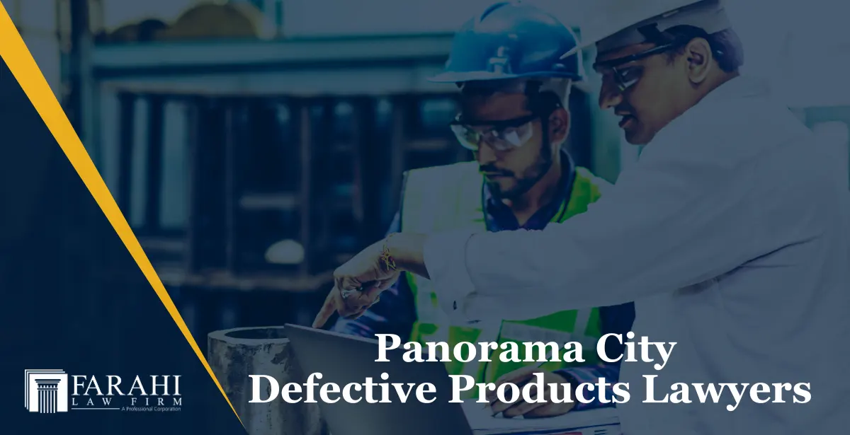 Panorama city defective products lawyers