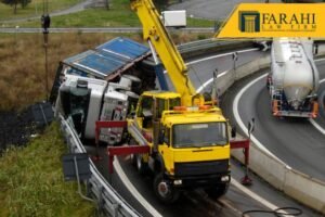 traffic accident on I-80 in El Cerrito