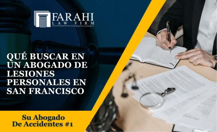 abogado de lesiones personales en San Francisco