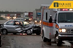 accidente múltiple en Shafter
