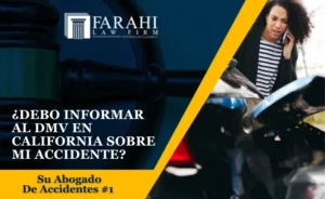 Debo Informar Al DMV En California Sobre Mi Accidente
