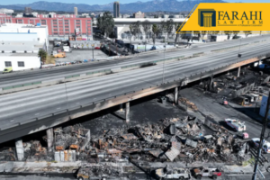 Interstate 10 fire