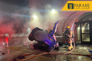 choque automovilístico en Orange County