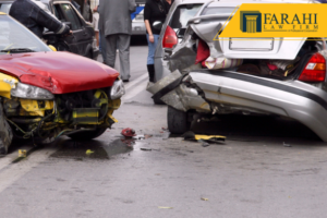 seven-car accident on Highway 50