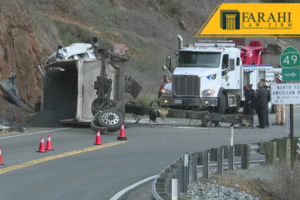 Accidente Cerca del Río Americano