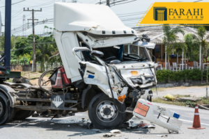 cargo truck accident Long Beach