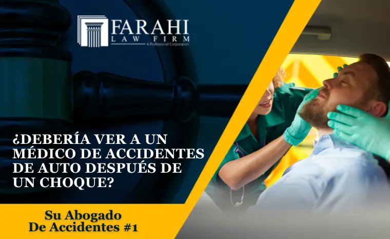 medico de accidentes de auto