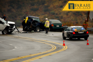 Three-Car Crash in Baldwin Hills