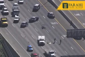 Accidente en la Interestatal 580