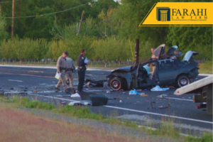 multi-car crash in Modesto