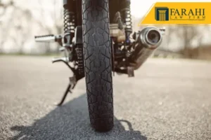 image showing motorcycle from rear view