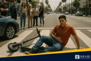 Accident While On a Scooter —Am I Still Considered a Pedestrian