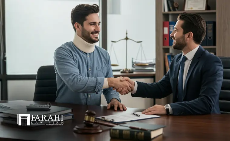 Farahi Law Firm, Car Accient