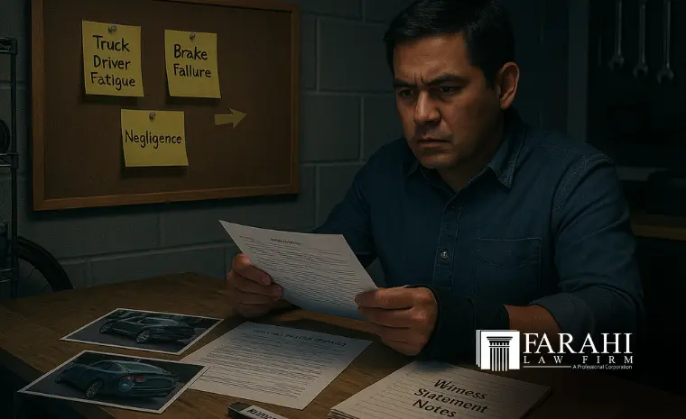 Trucking Company Denies Liability