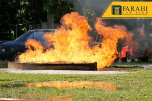 Fiery Crash On The 10 Freeway
