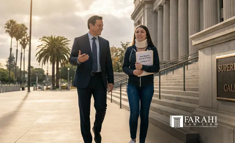 Wet Roads And Inexperienced Drivers In SoCal