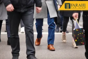 Sidewalk Crash In Downtown LA
